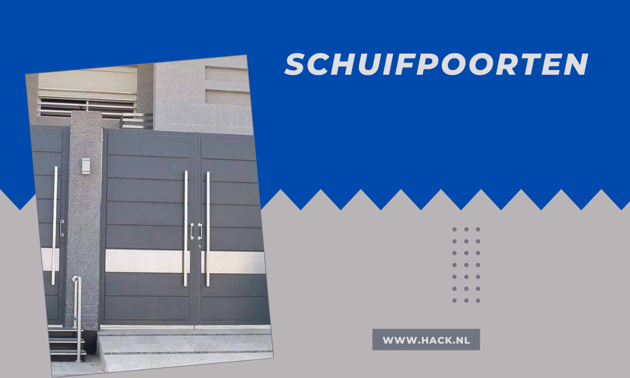 Schuifpoorten – De Perfecte Combinatie van Veiligheid en Stijl