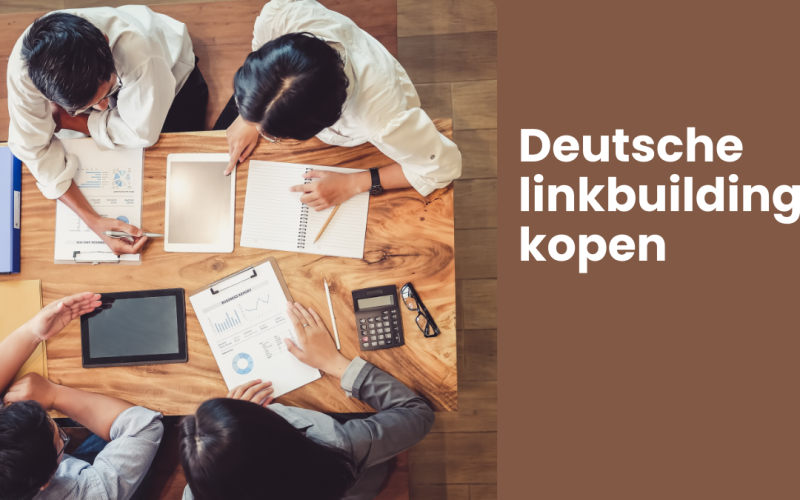 Deutsche linkbuilding kopen